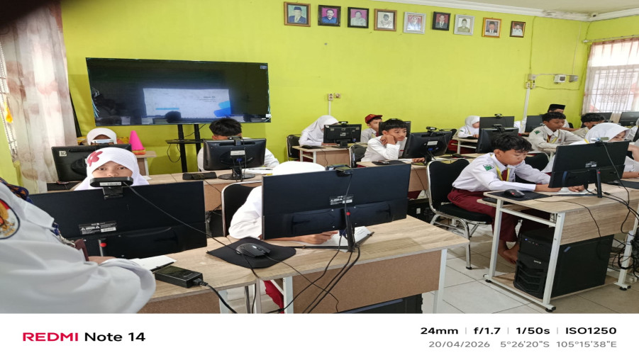 MIN 2 Bandar Lampung Gelar Tes Kemampuan Akademik (TKA) Kelas VI Tahun Pelajaran 2025/2026