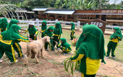 Jelajah Sejarah dan Alam: Siswa Kelas 1 MIN 2 Bandar Lampung Ikuti Outing Class Edukatif
